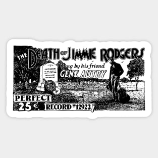 Jimmie Rodgers Sticker